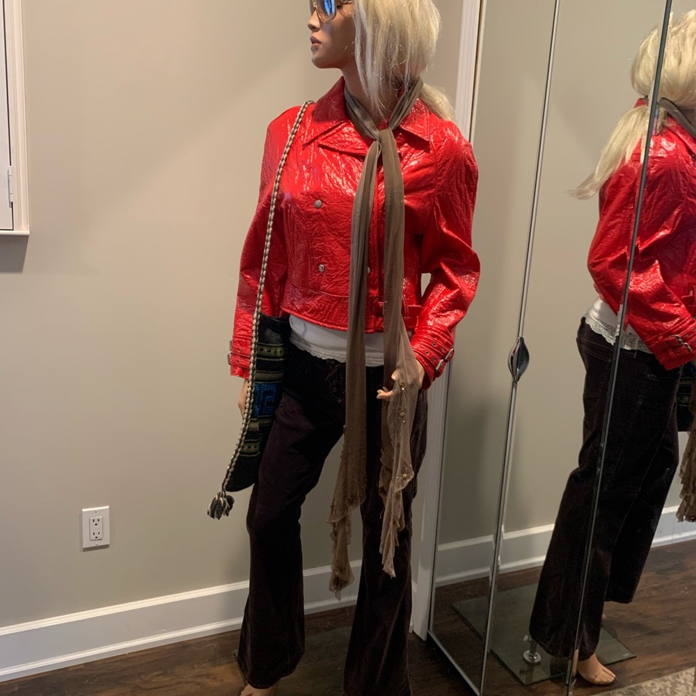 70’S RED JACKET. - Picture 6 of 7